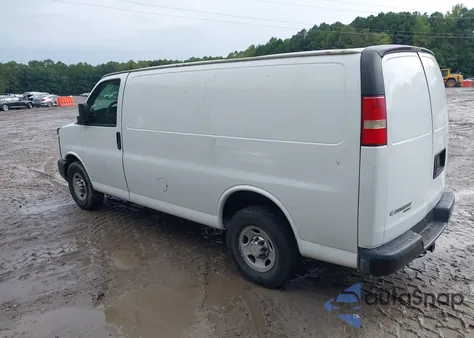 2012 Chevrolet Express 2500 Work Van from USA, damaged, VIN 1GCWGFCA5C1143411